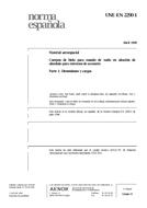 UNE-EN 2290-1:1999 (28.4.1999)
