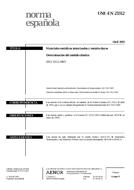 UNE-EN 23312:2003 (4.4.2003)