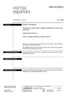 UNE-EN 2545-3:1996 (14.6.1996)