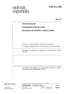 UNE-EN 2558:1997 (24.7.1997)
