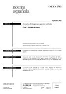 UNE-EN 274-2:2002 (30.9.2002)
