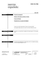 UNE-EN 2746:1999 (19.4.1999)