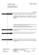 UNE-EN 365:2005 (20.4.2005)
