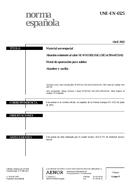 UNE-EN 4325:2002 (23.4.2002)