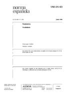 UNE-EN 472:1996 (19.6.1996)