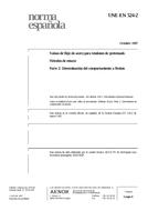 UNE-EN 524-2:1997 (30.10.1997)
