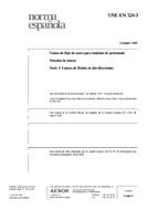 UNE-EN 524-3:1997 (30.10.1997)