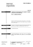 UNE-EN 60654-1:1999 (22.6.1999)