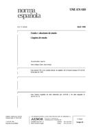 UNE-EN 610:1996 (22.4.1996)