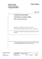 UNE-EN 660-2:1999 (28.10.1999)
