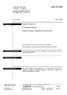 UNE-EN 863:1996 (5.3.1996)