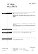 UNE-EN 920:2001 (27.7.2001)