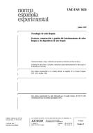 UNE-ENV 1631:1997 (11.6.1997)