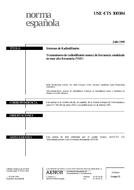 UNE-ETS 300384:1999 (30.7.1999)