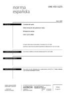 UNE-ISO 11271:2007 (11.4.2007)