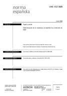 UNE-ISO 3689:2008 (11.6.2008)