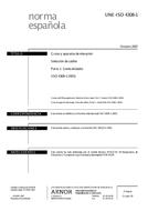 UNE-ISO 4308-1:2007 (17.10.2007)