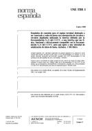 UNE-TBR 1:1999 (11.1.1999)