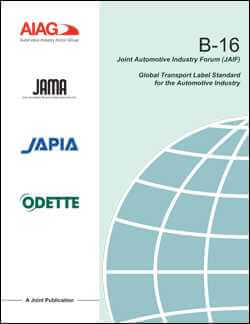 AIAG Global Transport Label Standard for the Automotive Industry (1.11.2010)