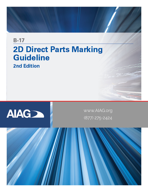 AIAG 2D Direct Parts Marking Guideline (1.7.2009)
