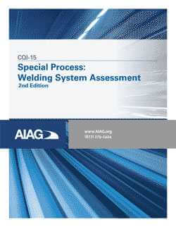 AIAG Special Process: Welding System Assessment (1.1.2020)