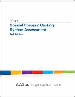 AIAG Special Process: Casting System Assessment (1.3.2018)