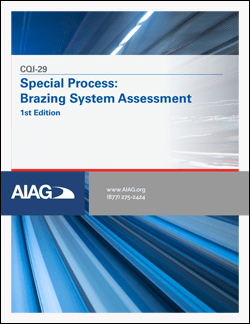 AIAG Special Process: Brazing System Assessment (1.5.2021)