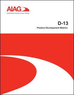 AIAG Product Development Metrics (1.8.1999)