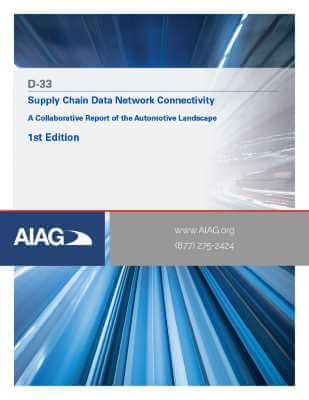 AIAG Supplier Electronic Network Connectivity (1.3.2011)
