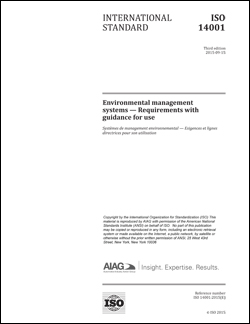 AIAG Environmental Management Systems - Requirements of Use (1.9.2015)