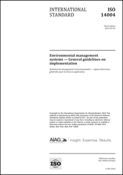 AIAG Environmental Management Systems - General Guidelines img