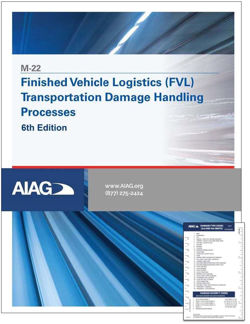 AIAG Finished Vehicle Logistics Transportation Damage Handling (1.6.2023)
